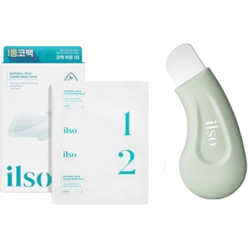 ILSO - Pack nez clair doux naturel - 5ea + Deep Clean Master - 1pc Set