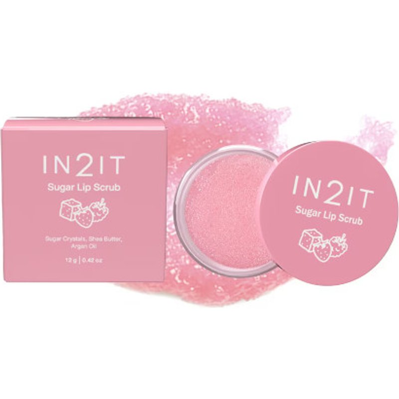 IN2IT - Gommage à lèvres au sucre - 12g - SLS01 BERRY