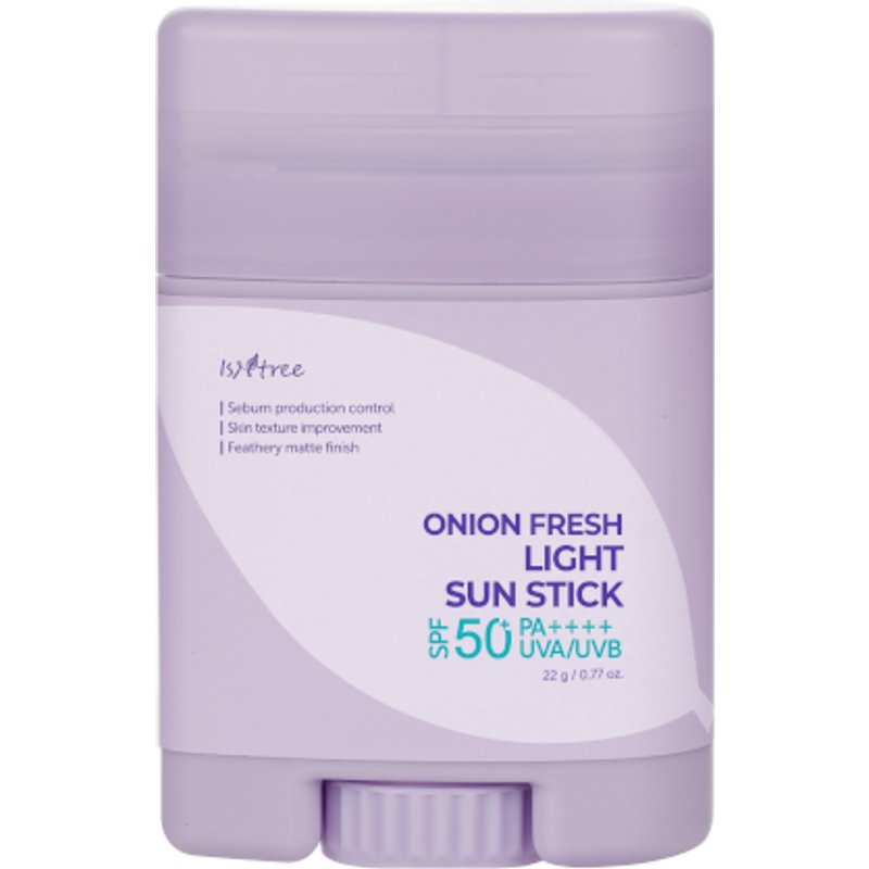Isntree - Stick Solaire Léger Oignon Frais SPF50+ PA++++ - 22g