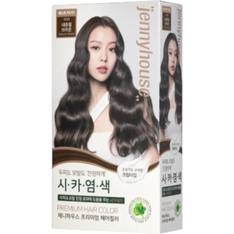 Jenny House - Couleur de cheveux haut de gamme - 1set - 6NB Natural Brown