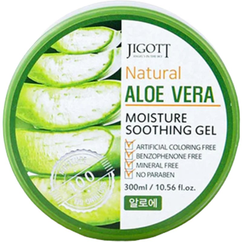 Jigott - Gel apaisant hydratant naturel à l’Aloe Vera - 300ml