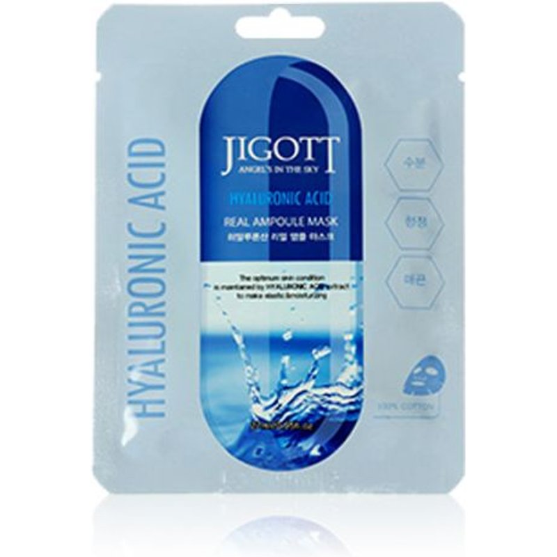 Jigott - Real Ampoule Mask Acide hyaluronique - 1pièce