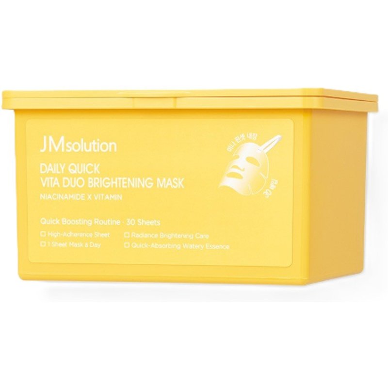 JMsolution - Masque éclaircissant Daily Quick Vita Duo - 350ml/30ea