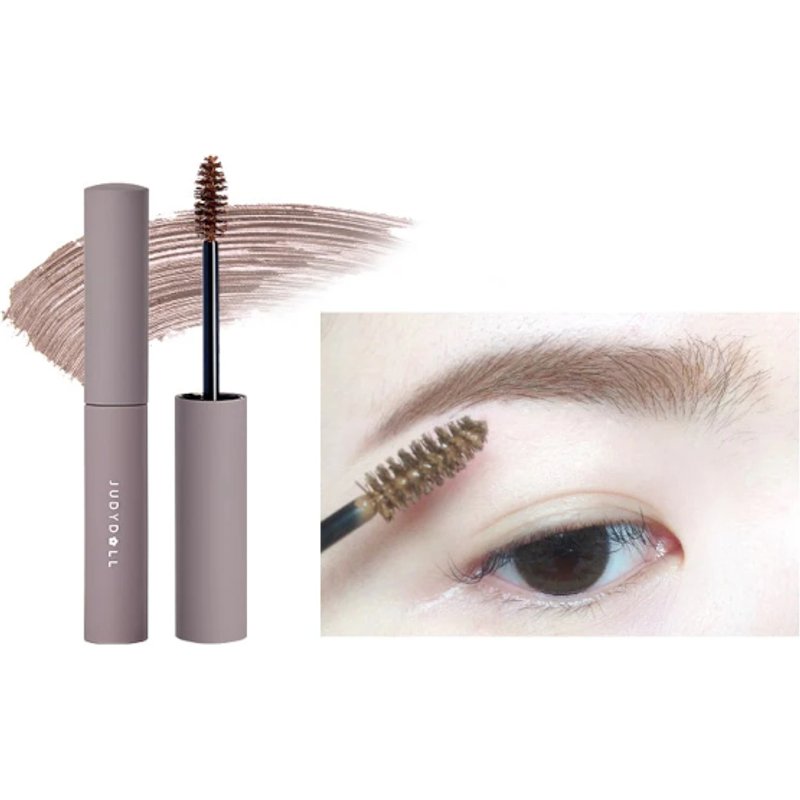 Judydoll - 2 IN 1 Eyebrow Mascara - 2.5g - #01 Natural Brown