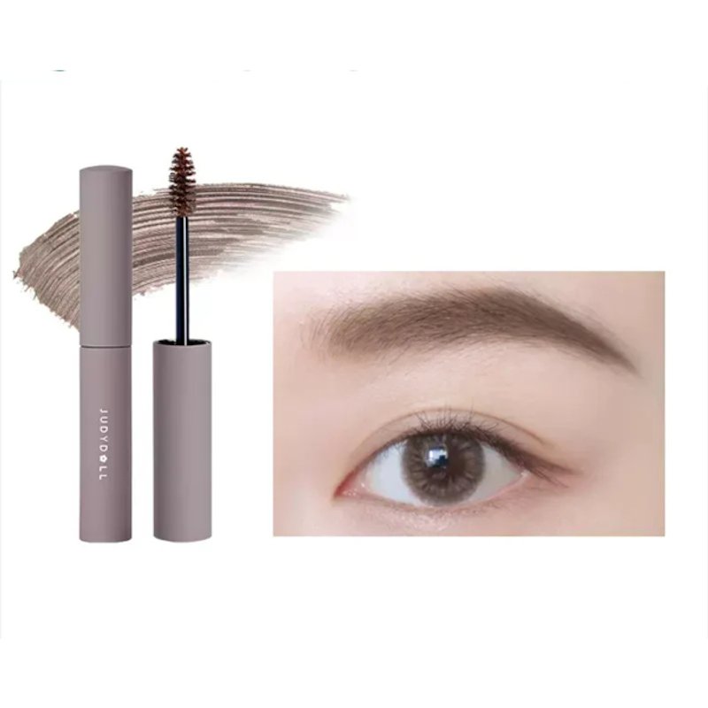 Judydoll - 2 IN 1 Eyebrow Mascara - 2.5g - #04 Dark Brown