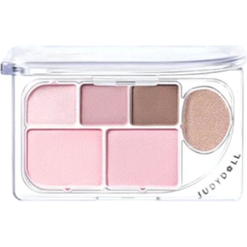 Judydoll - Palette de 6 couleurs Dew-Shine - 8g - #02 Pink Coral