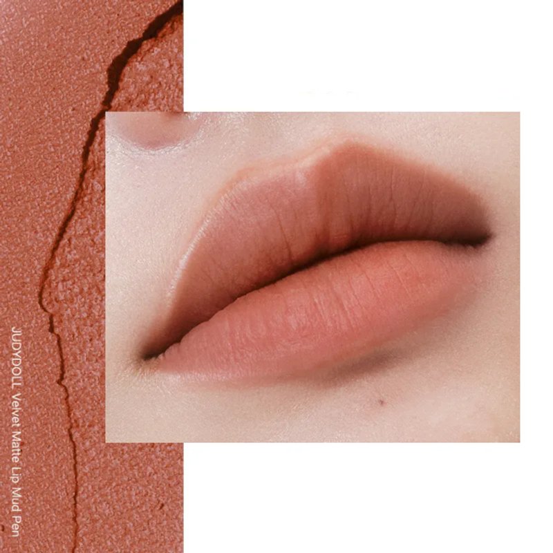 Judydoll - Lip Clay Pen - 2.3g - #01 Cocoa Wonder