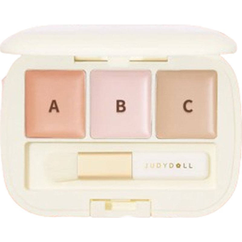 Judydoll - Palette de correcteurs hydratants 3 teintes - 2.7g - #02 KO Panda eye