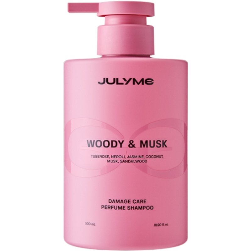 JULYME - Shampooing parfumé Damage Care - 500ml - Woody & Musk