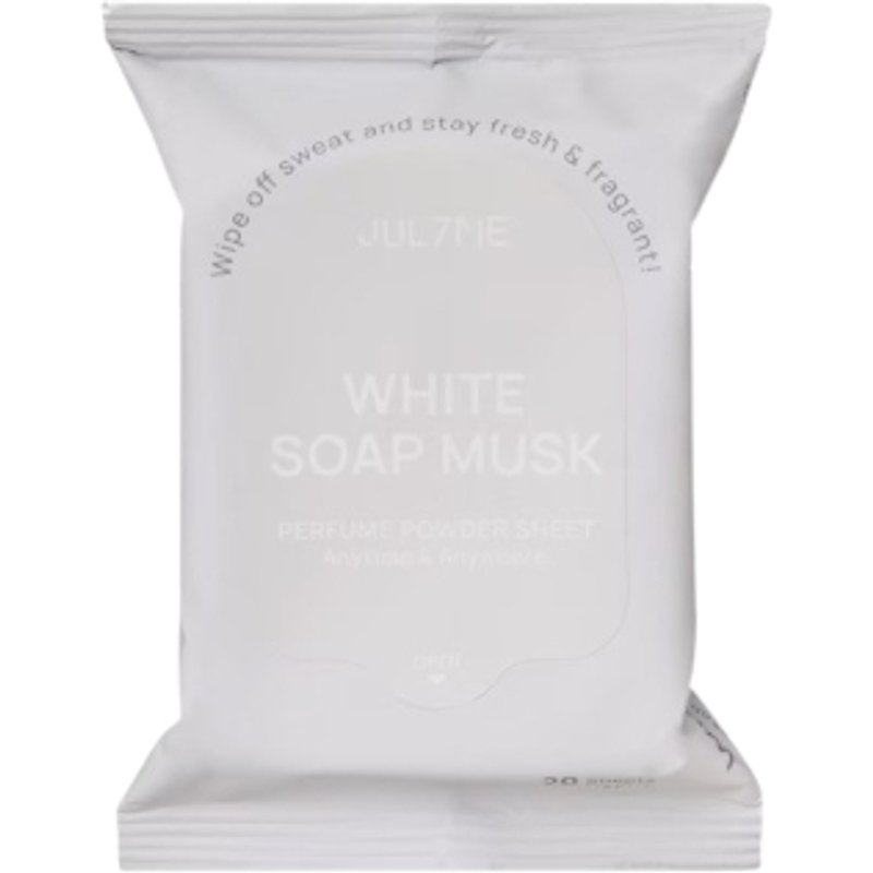 JULYME - Feuille de poudre de parfum - 20ea - White Soap Musk