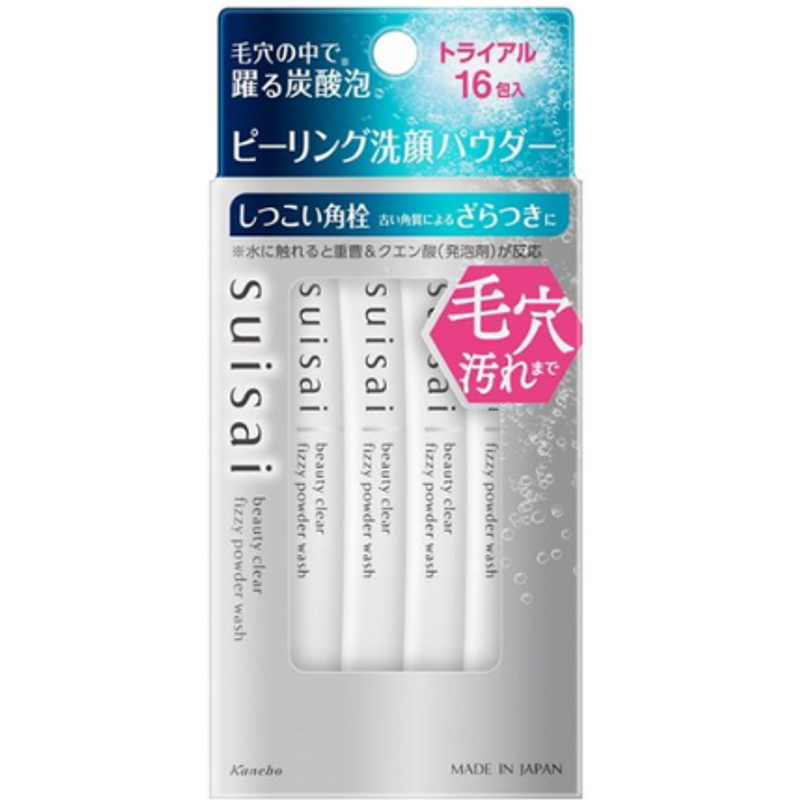Kanebo - Suisai Beauty Clear Fizzy Powder Wash - 1g x 16pièces