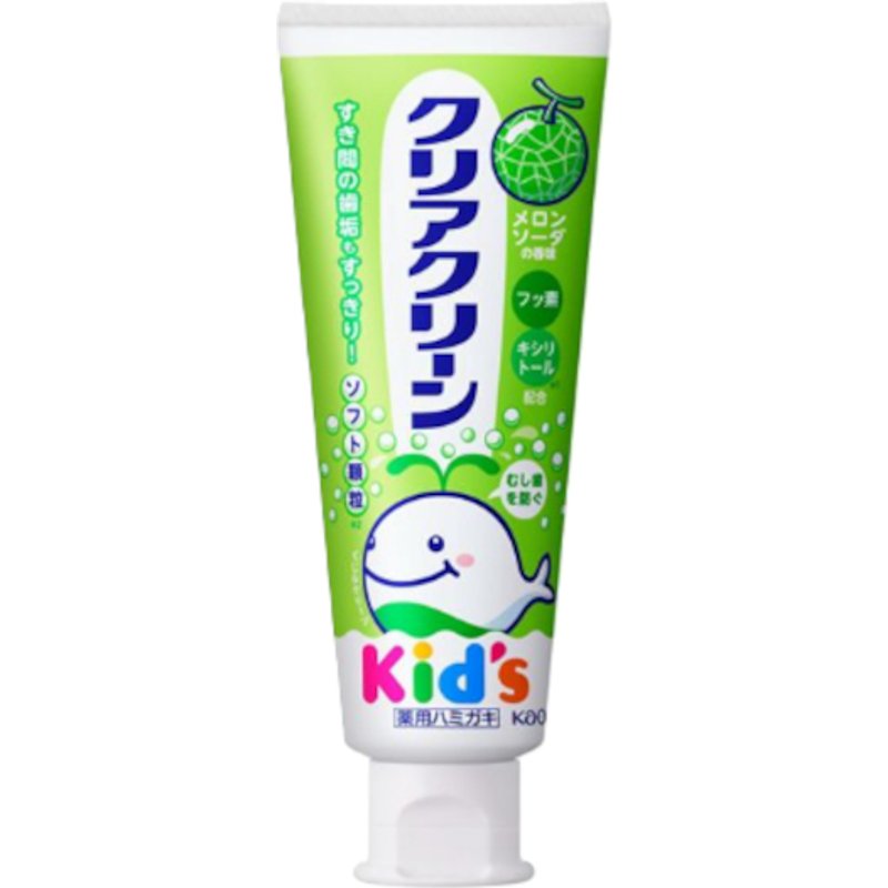 Kao - Dentifrice Clear Clean Kids - 70g - Melon Soda