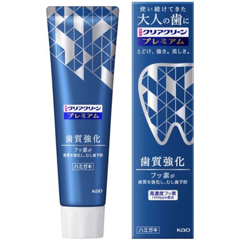 Kao - Dentifrice médicamenteux fortifiant Clear Clean Premium - 100g