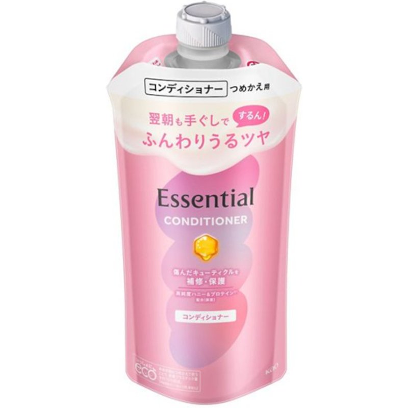 Kao - Recharge d'après-shampoing Essential Soft & Shiny - 300ml