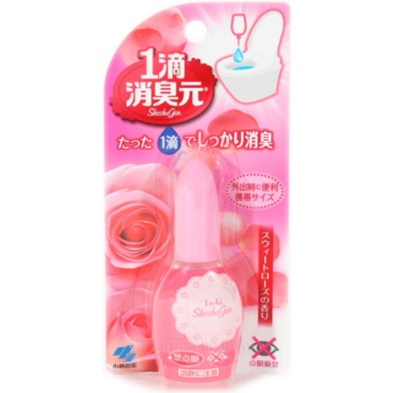 Kobayashi - Shoshu Gen Désodorisant de toilette 1 goutte - Sweet Rose - 20ml