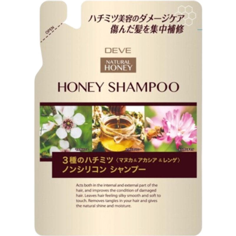 KUMANO COSME - Recharge de shampooing au miel Deve - 350ml