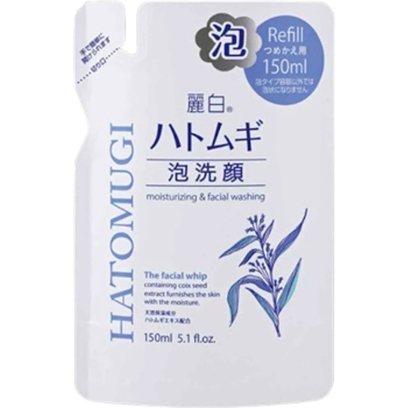 KUMANO COSME - Reihaku Hatomugi Recharge de fouet hydratant et nettoyant pour le visage - 150ml