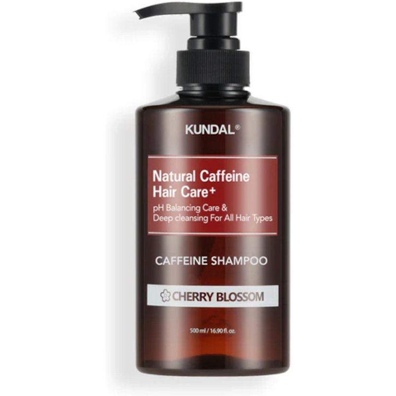KUNDAL - Shampoing pour le cuir chevelu à la caféine - 500ml - Cherry Blossom