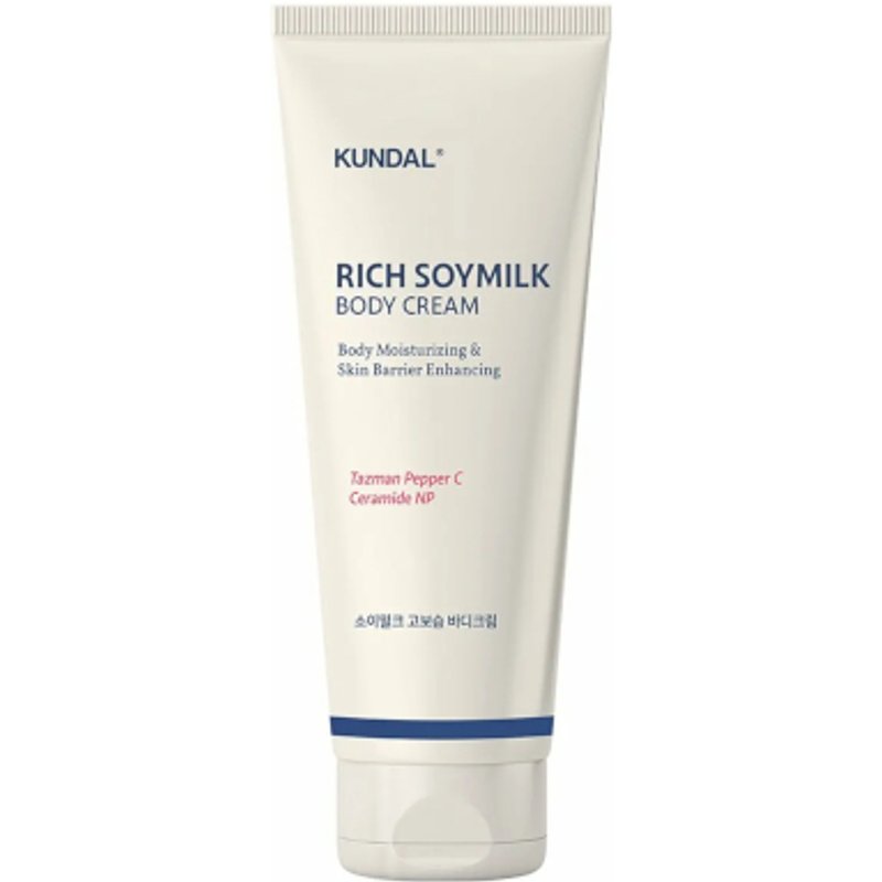 KUNDAL - Crème corporelle crémeuse au lait de soja riche - 200ml - Mellow Vanilla