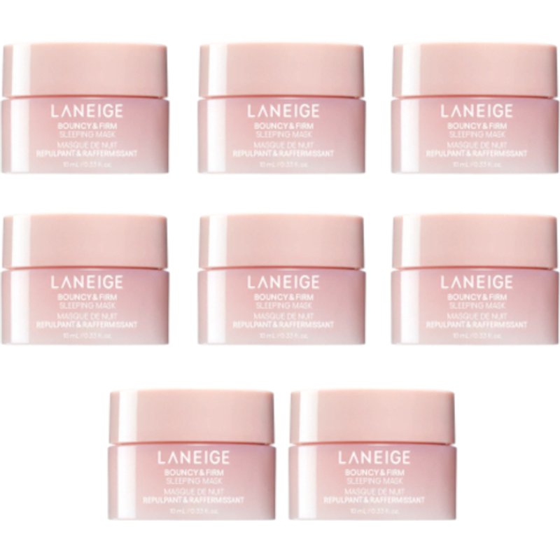 LANEIGE - Bouncy & Firm Sleeping Mask - 10ml (8ea) Set