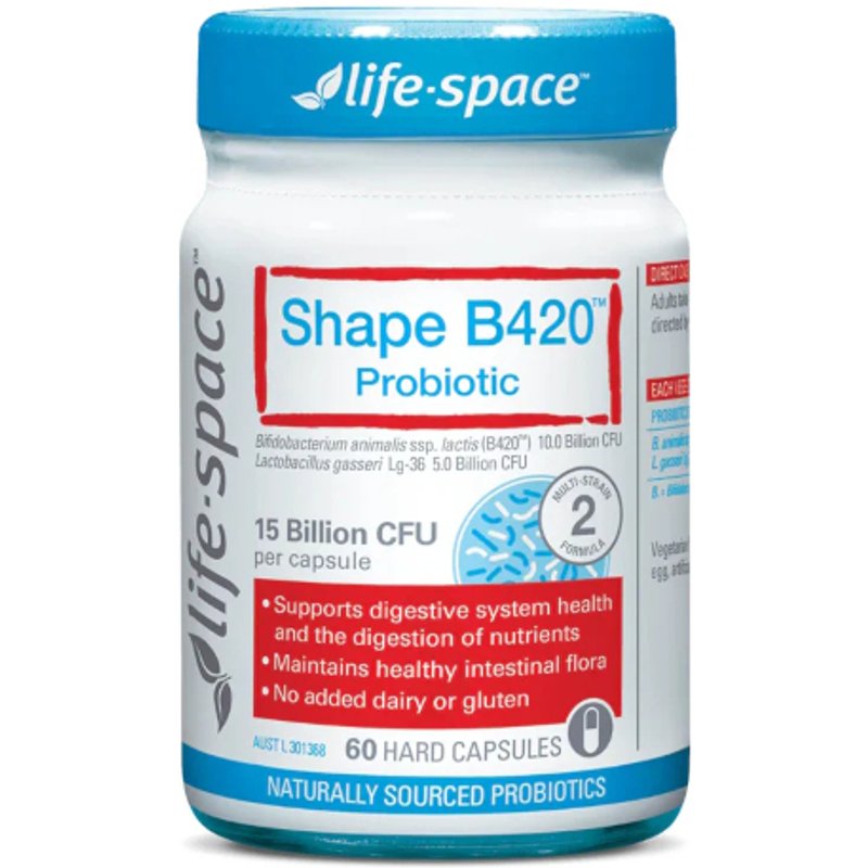Life Space - Forme B420™ Probiotique - 60 Capsules