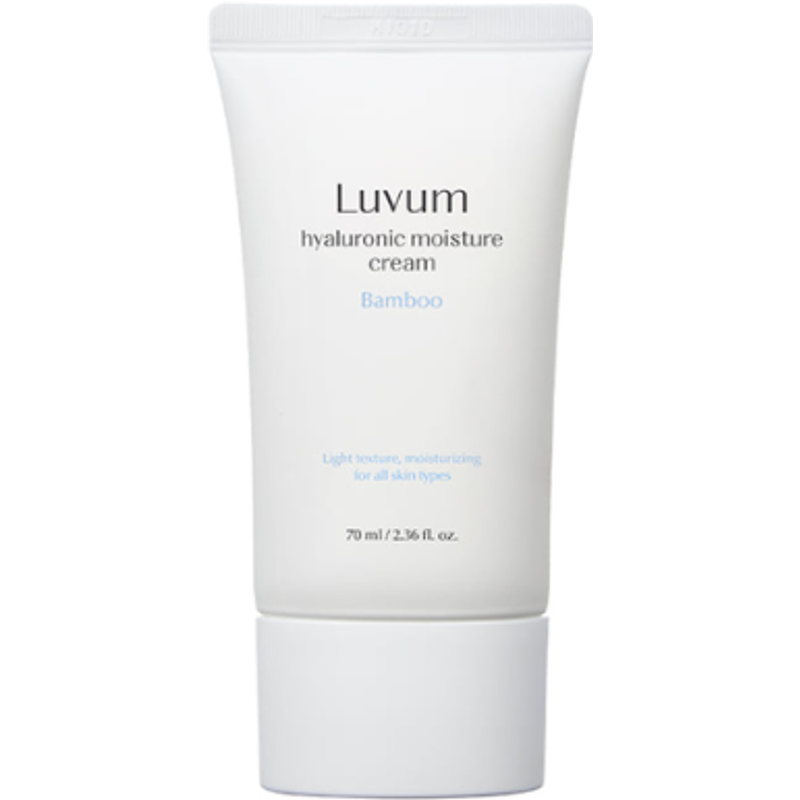 LUVUM - Crème hydratante à l'acide hyaluronique et au bambou - 70ml