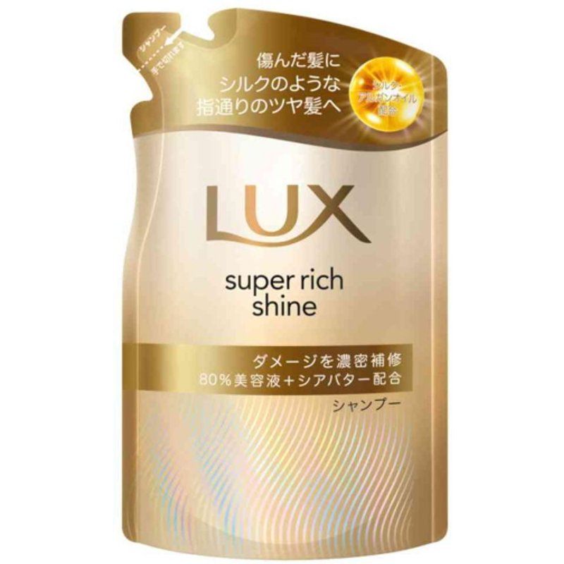 LUX Japan - Recharge de shampoing réparateur ultra-brillant et brillant - 280g
