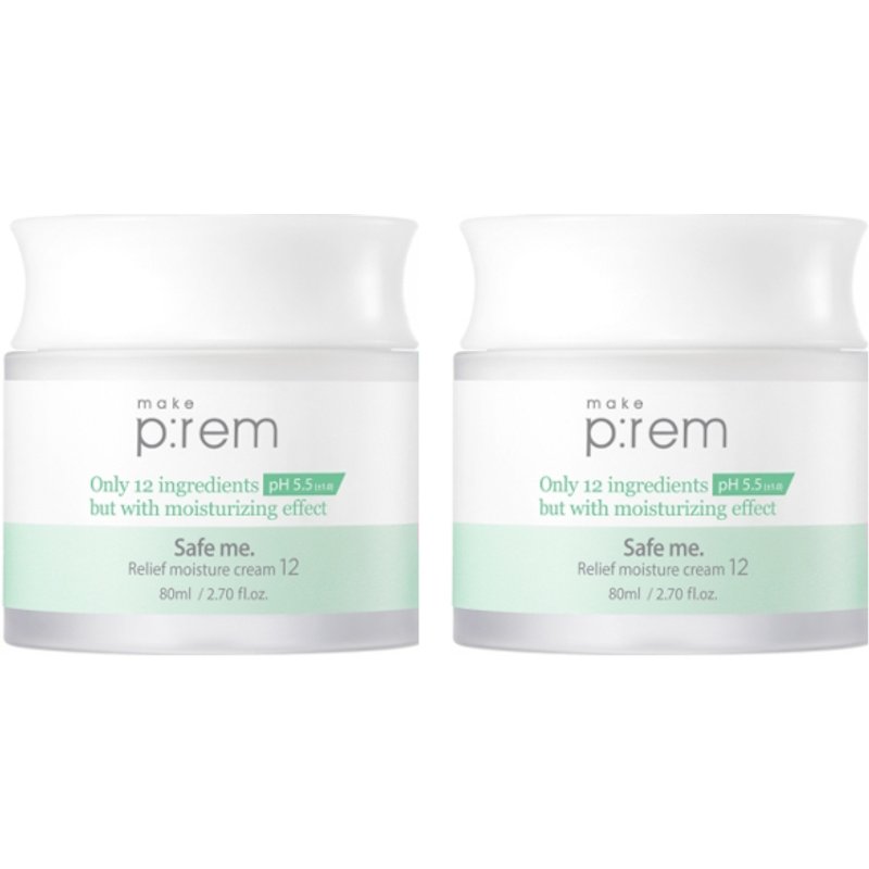 make p:rem - Safe me. Relief Moisture Cream 12 - 80ml (2ea) Set