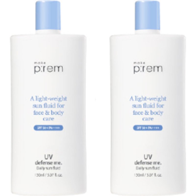 make p:rem - Set UV Defense Me. Fluide solaire quotidien (2ea)