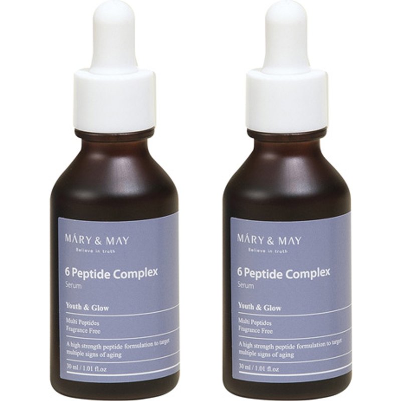 Mary&May - 6 Peptide Complex Serum - 30ml (2ea) Set