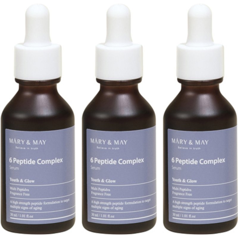 Mary&May - 6 Peptide Complex Serum - 30ml (3ea) Set