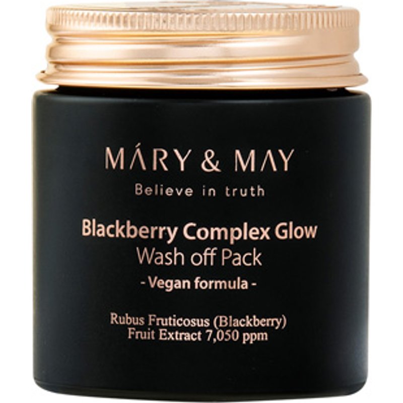 Mary&May - Blackberry Complex Glow Wash Off Pack - 125g