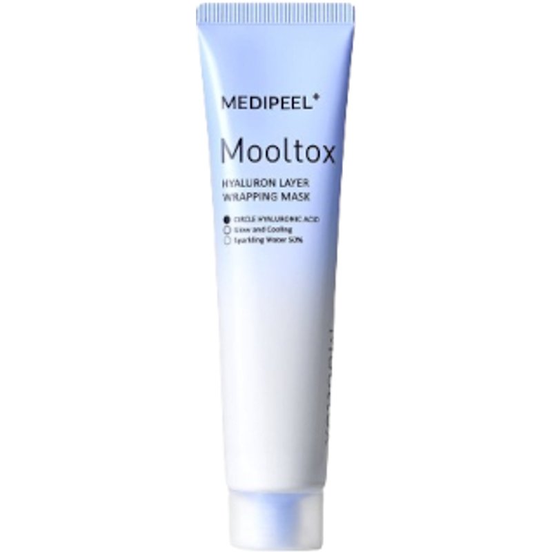 MEDIPEEL+ - Masque enveloppant Mooltox Ă couche d'acide hyaluronique - 70ml
