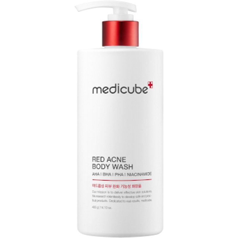 medicube - Nettoyant pour le corps contre l'acné rouge - 400ml
