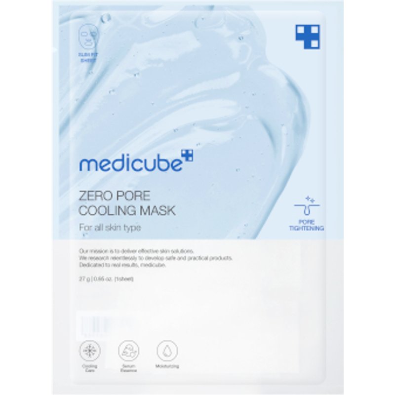medicube - Masque rafraîchissant zéro pores - 27g