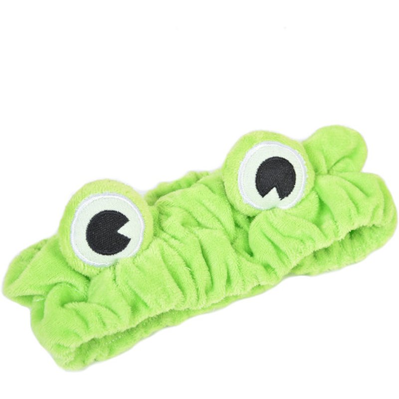 MINGXIER - Bandeau nettoyant pour le visage grenouille - 1pièce