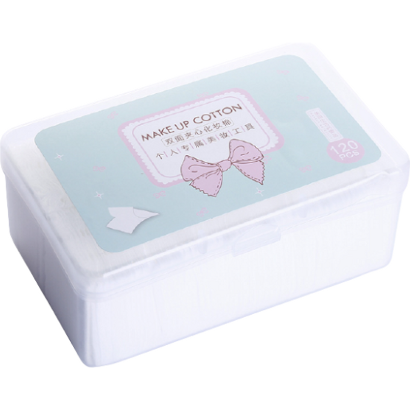 MINGXIER - Tampon de coton de maquillage - 120pièces