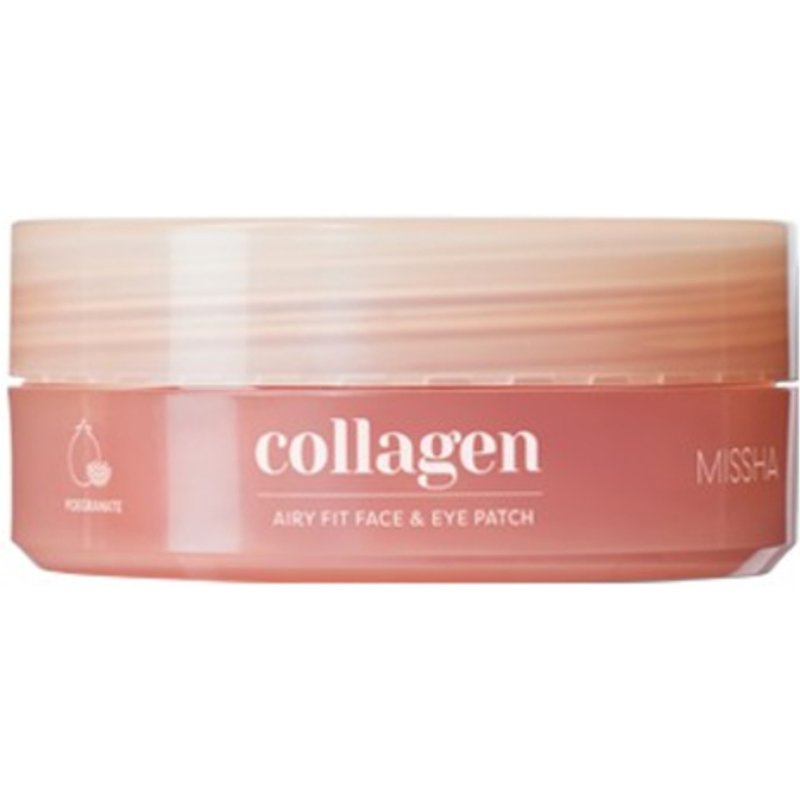 MISSHA - Patchs liftants pour le visage et les yeux au collagène Airy Fit - 60g (60ea)
