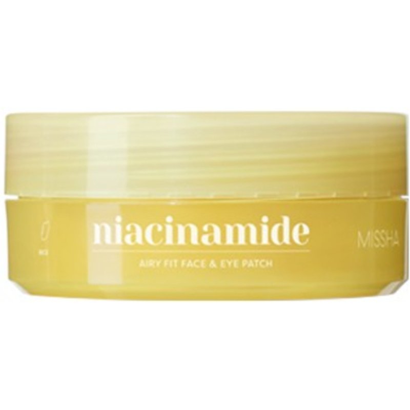 MISSHA - Patch éclaircissant visage et yeux Airy Fit à la niacinamide - 60g (60ea)
