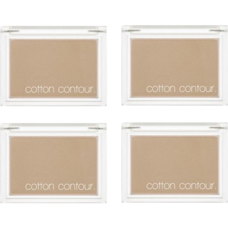 MISSHA - Cotton Contour - No.Smoked Hazel (4ea) Set