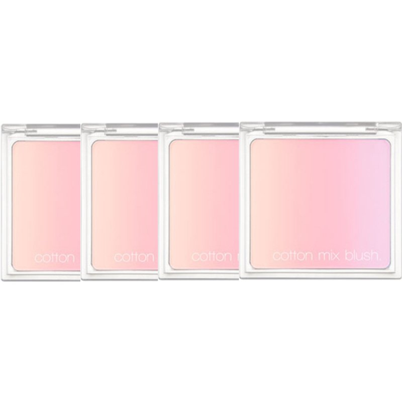 MISSHA - Cotton Mix Blush - 11g - 02 Melted Marshmallow (4ea) Set