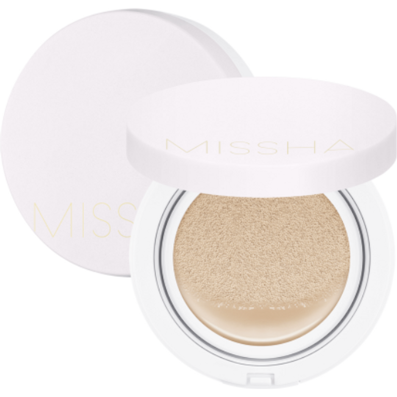 MISSHA - Fond de Teint Coussin Magique Longue Durée - 15g (SPF50 + PA +++) - No.21 Light Beige