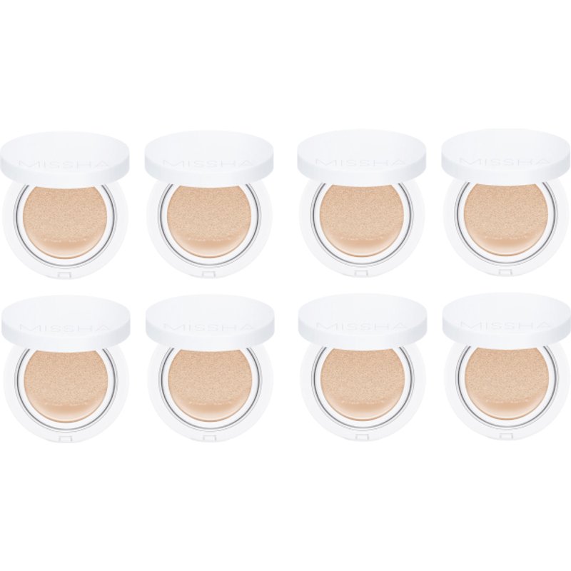 MISSHA Magic Cushion Moist Up - 15g - Light Beige (8ea) Set