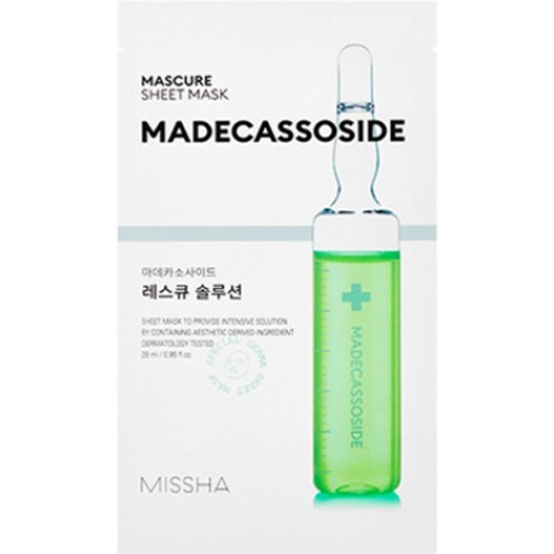 MISSHA - Masque en feuille Mascure Solution - Madecassoside - 1pièce