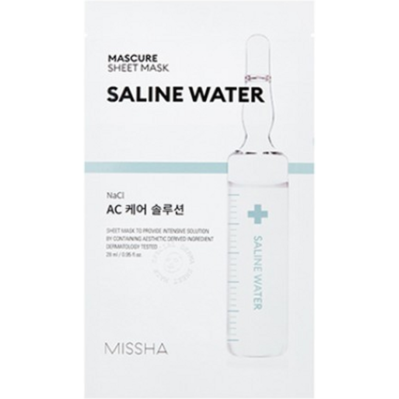 MISSHA - Masque en feuille Mascure Solution - Saline Water - 1pièce