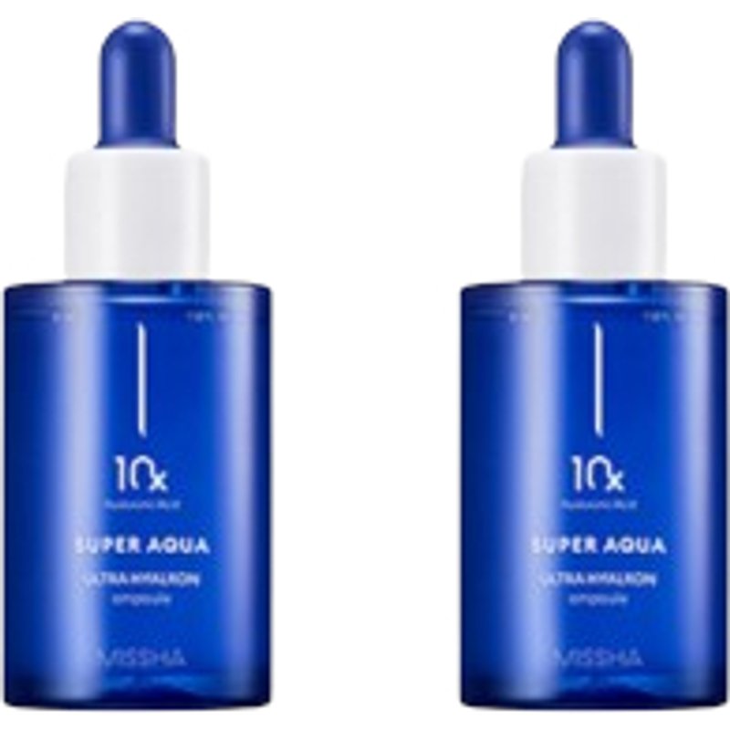 MISSHA - Super Aqua Ultra Hyalron Ampoule - 47ml (2ea) Set