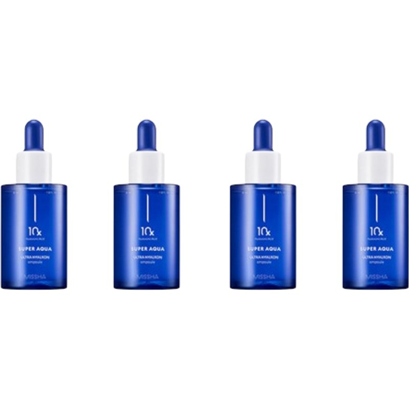 MISSHA - Super Aqua Ultra Hyalron Ampoule - 47ml (4ea) Set