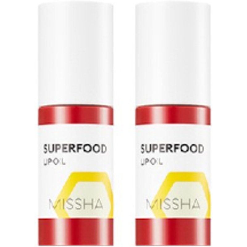 MISSHA Superfood Lip Oil - No.Honey (2ea) Set