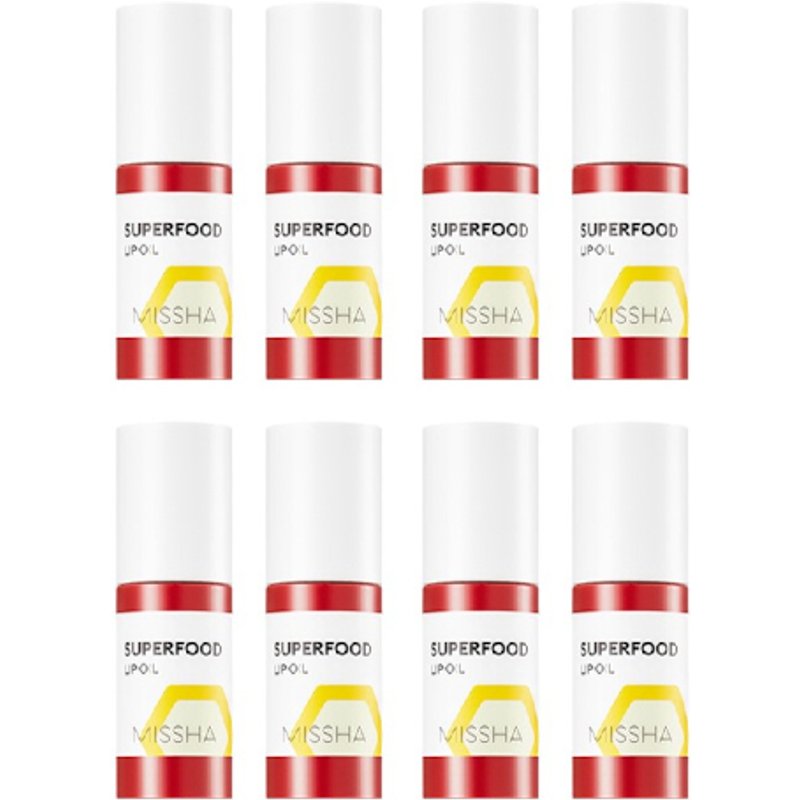 MISSHA Superfood Lip Oil - No.Honey (8ea) Set