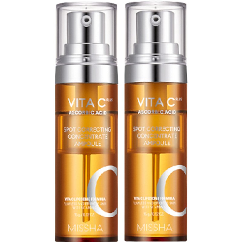 MISSHA - Vita C Plus Spot Correcting Concentrate Ampoule - 15g (2ea) Set